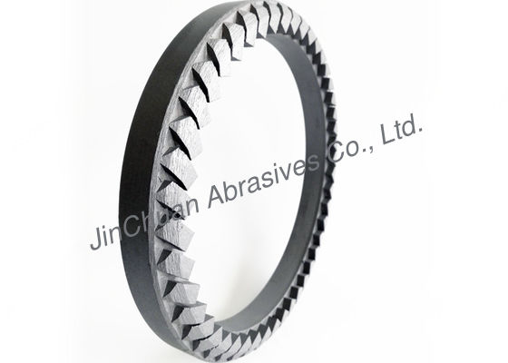 Rodas de diamante aglomeradas cilíndricas de grande resistência para o tamanho personalizado pastilhas dos freios