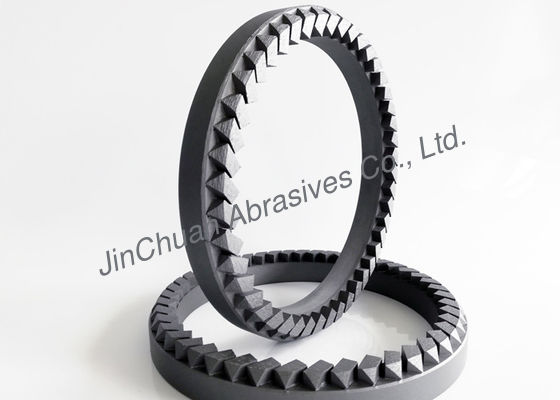 Rodas de diamante aglomeradas cilíndricas de grande resistência para o tamanho personalizado pastilhas dos freios