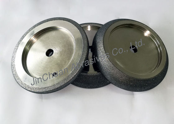 Roda de diamante personalizada do CBN de 6 polegadas para máquinas de moedura 10/30 de ângulo