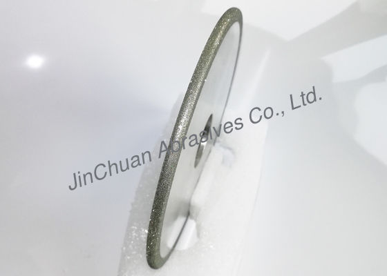 Rodas de moedura galvanizadas redondas do diamante para as pastilhas dos freios que entalham o cilindro de equilíbrio da máquina