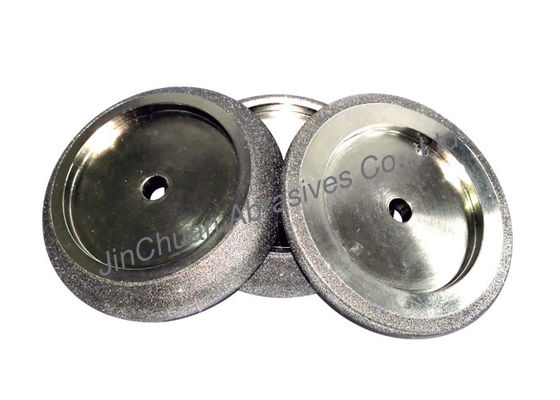 O CBN dimensional alto da precisão que aponta as rodas para a faixa de madeira viu 6 polegadas