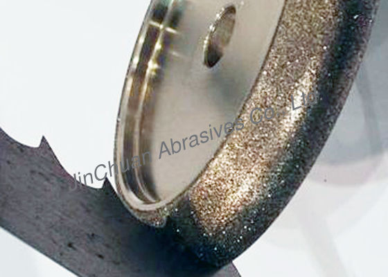 Mizer de madeira 10/30 oito de polegadas de CBN que aponta as rodas usadas/altamente agudeza galvanizou a roda de moedura