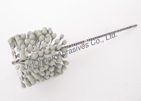 A afiação flexível do cilindro de SIC 240# escova a ligação galvanizada