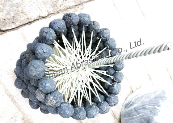 o carboneto de silicone do diâmetro de 178mm que afia a escova/ferramentas de afiação flexíveis usou-se a remover a rebarba