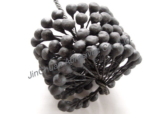 Rebarba de remoção do grão 600 que afia a pedra de afiar Deburring industrial do cabo flexível do carboneto de silicone da escova