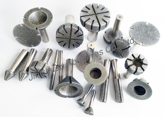 pinos de moedura do diamante do revestimento da superfície do comprimento do diâmetro 50mm de 12mm