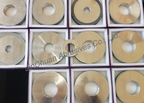 Roda verde do corte do diamante, rodas de moedura revestidas diamante Replated