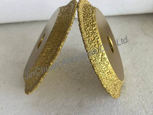 Roda de moagem de diamante de 127 mm D20/25 Sem danos térmicos para moagem de precisão de carburo