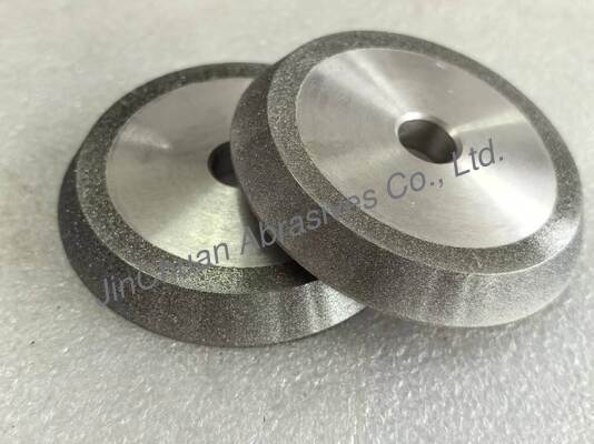 Roda de moagem de diamantes electroplated resistente ao desgaste 78*10*12.7*5*V60 com capacidade de alta velocidade