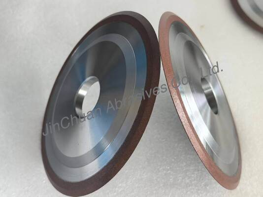 Disco de Esmerilhamento de Diamante de Resina 14V1 150*8*32*3*6mm Ângulo de 60 Graus V Longa Vida Útil para Ferramentas de Carboneto