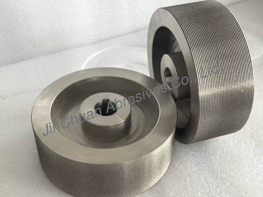 Disco de CBN Eletro-Aderido 200x75x31.75mm B140-170 12TPI Disco de CBN para Abertura de Dentes de Lâminas de Serra
