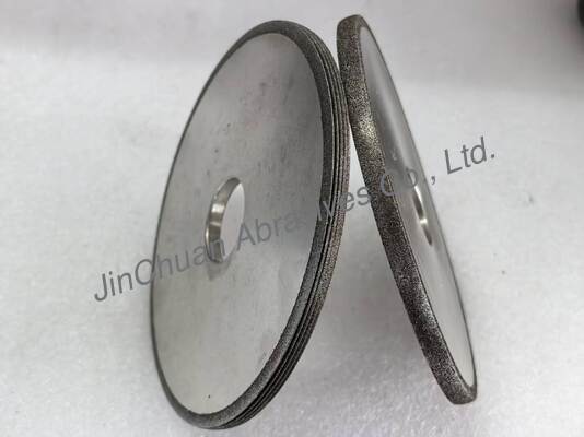 150mm Roda de Chanfrar Eletrodepositada de CBN com Grão B140/170 e Furo de 31,75mm para Retificação de Precisão
