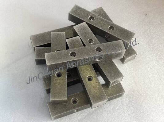 Módulo Diamantado 150x30x25mm D70/80 Resistente ao Desgaste Anti-Descascamento Abrasivo para Retificação de Perfis