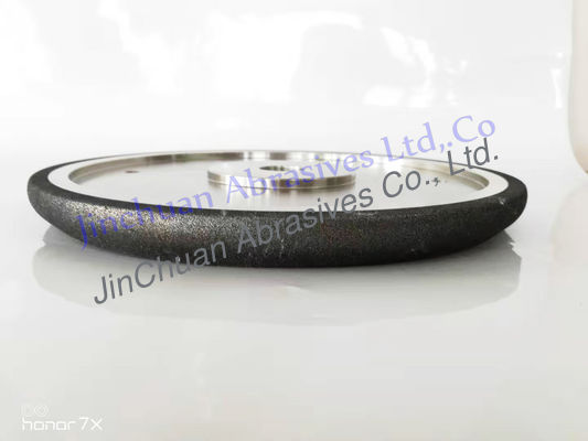 Personalizado 12 polegadas galvanizou o CBN a roda de diamante que com furo dois de localização para a faixa viu apontar