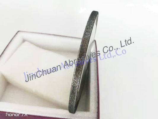127mm galvanizou a roda de diamante do CBN para a forma personalizada moagem do corpo de aço do dente do turbocompressor