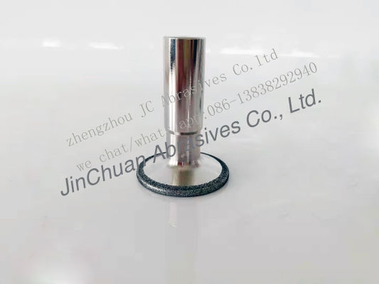 Roda de diamante do CBN da indústria da aviação com a escova de lustro do furo de cilindro