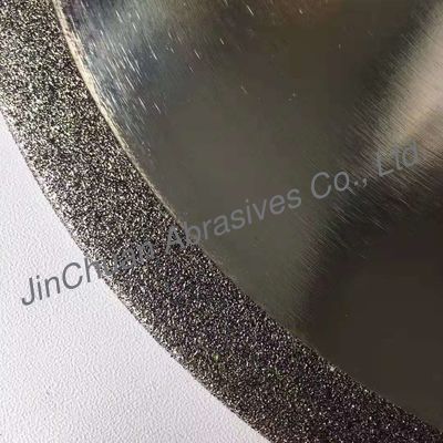 Roda 12" do corte do CBN de 50 grãos roda de moedura para cortar o aço da mola