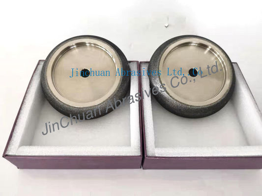 CBN da espessura de 22.23mm que aponta ferramentas do Woodworking das rodas para serras de correia