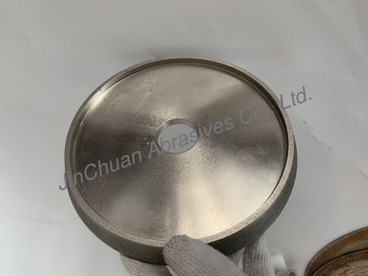 As rodas paralelas da planície do diamante da roda de moedura da liga de alumínio do diamante para a faixa viram as lâminas