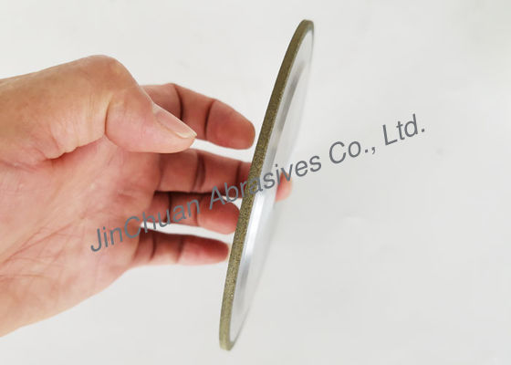 14A1 150mm*6.35mm*3mm*3mm*20mm D80/100/eficiência de moedura alta ligada das rodas de moedura diamante da resina