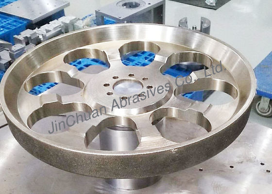 Espessura galvanizada das rodas de moedura 55mm do CBN da roda de diamante do CBN do grão B 60/70