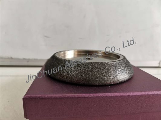 Rodas de moedura cúbicas do nitreto de boro 5" B126 diâmetro interno do grão 127mm