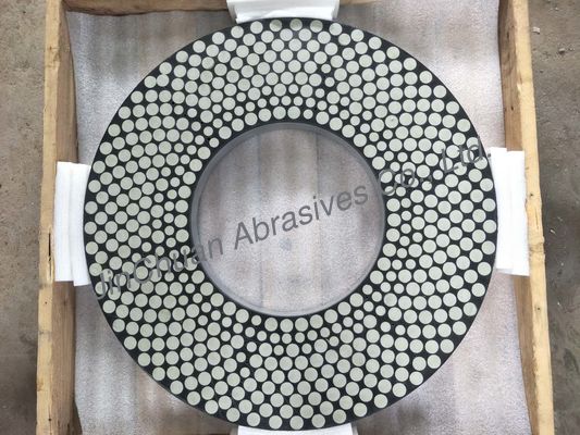 Certificação cerâmica redonda do ISO do disco de moedura do diamante da roda de diamante do CBN