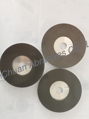 Rodas de moedura dadas forma lisas do Cbn do diâmetro 126.9mm para a borda rápida