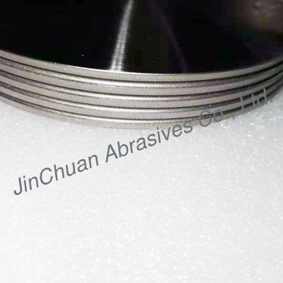 As rodas de moedura do CBN, apontando a faixa viram, circular, roda de moedura Electroplated do marrom escuro