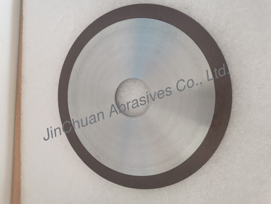 Roda do corte do CBN do diamante da ligação da resina para o quartzo de vidro magnético do tungstênio do carboneto