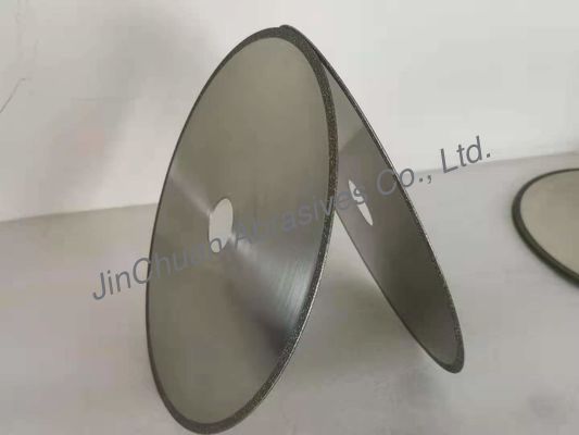 disco de lixamento galvanizado fino do óxido de alumínio de rodas de moedura do CBN de 1.2mm