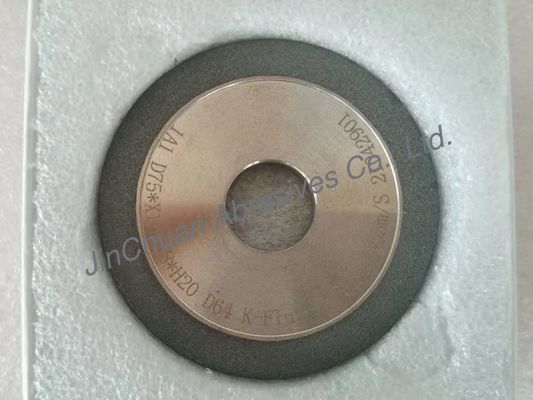 ligação híbrida Diamond Grinding Wheel 75*8*20*10*8 D64 da resina 1A1