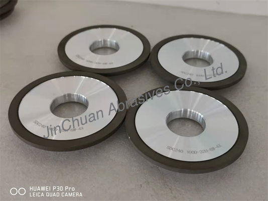 Ligação Diamond Abrasive Grinding Wheel 3A1 100*11*32*6*4 D240# 100% da resina