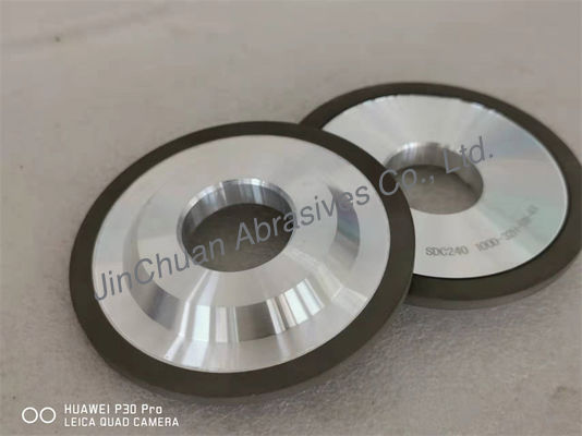 Ligação Diamond Abrasive Grinding Wheel 3A1 100*11*32*6*4 D240# 100% da resina
