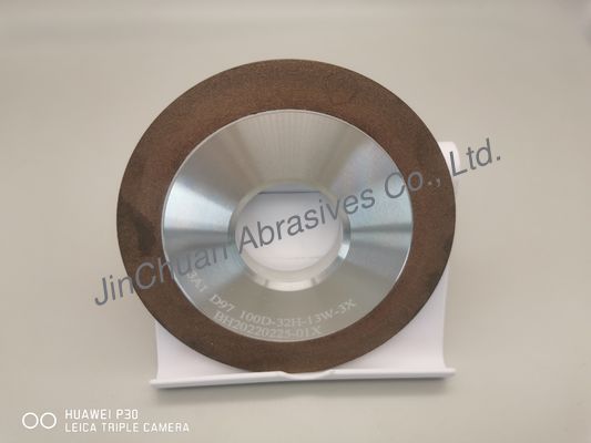 a resina 3A1 ligou o disco de lustro do molho de Diamond Grinding Wheel 100*32*13*3mm